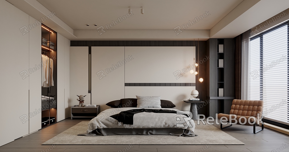 Minimalist Bedroom model