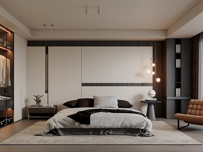 Minimalist Bedroom model