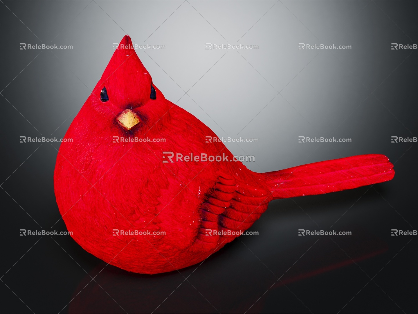 Modern bird bird bird cartoon bird 3d model