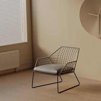 modern leisure chair 3d model
