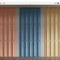 Modern wall panel wall brick wall panel 3d model