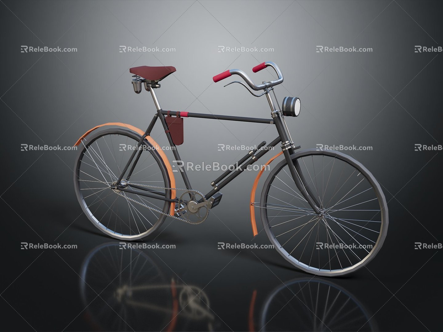 Modern Bike Cross Country Bike Sport Bike Race Bike 3d model