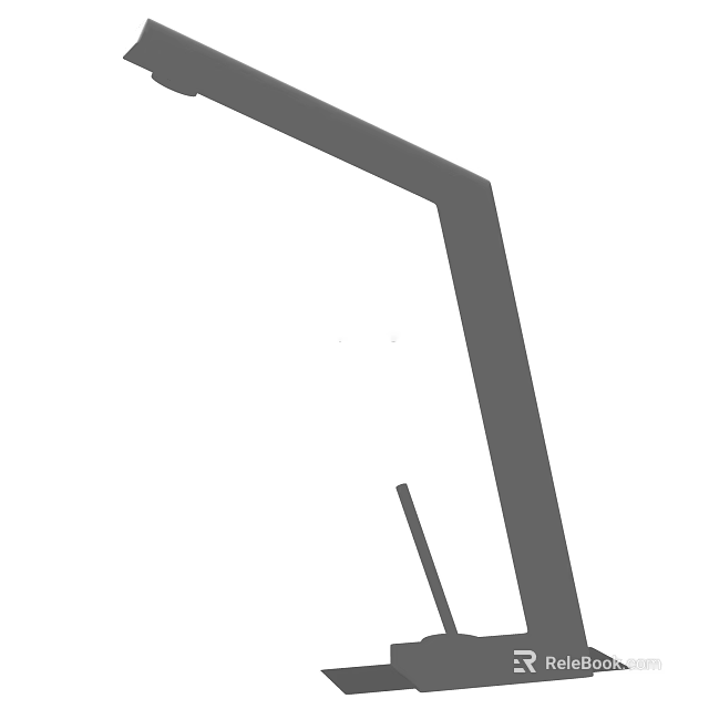 Modern Kitchen Faucet With Sleek Design Single Handle And Stainless Steel Build 3d model 