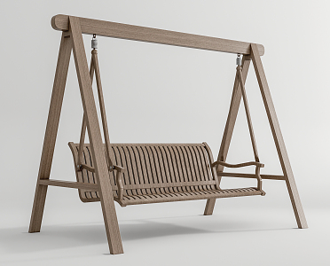 Modern Swing Outdoor Swing Courtyard Swing Outdoor Rocking Chair Hanging Chair 3d model