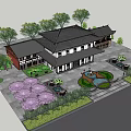 Chinese ancient building 3d model
