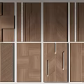 Wooden Wall Panels with Various Patterns Textures and Modern Designs for Home Interior