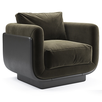 Ebisu armchair 3d model