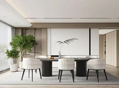 Modern Restaurant 3d model