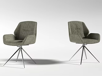 Now office chair dining chair 3d model