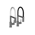 Simple faucet wash basin faucet kitchen faucet toilet faucet hardware 3d model