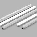 Sleek Modern LED Pendant Lights With Slim Strip Design And Aluminum Frame For Indoor Lighting