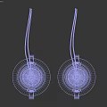 Modern Black And White LED Recessed Downlights For Home Lighting Fixtures