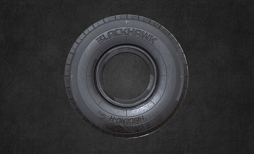 Modern Tires 3d model