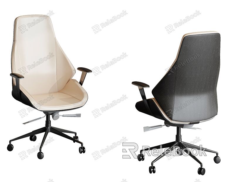 Modern office chair model