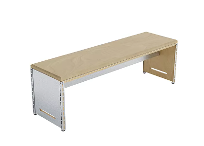 Modern Other Stool Metal Bench Tea Stool 3d model
