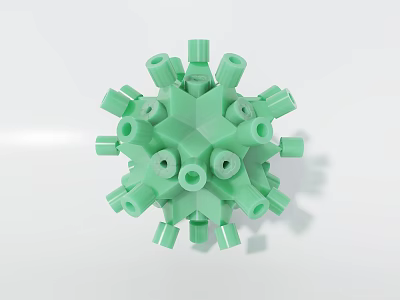 Decorations renderings 3d model Decorations renderings 3d model