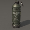 Grenade Grenade Science Fiction Grenade Science Fiction Grenade Smoke Bomb Flash Bomb High Explosive Bomb Tear Bomb Grenade Simple Model Grenade Low Model Low Face Number Grenade 3d model