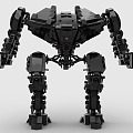 Lego toy secret battle robot mechanical warrior 3d model