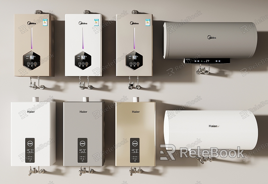 Modern water heater model