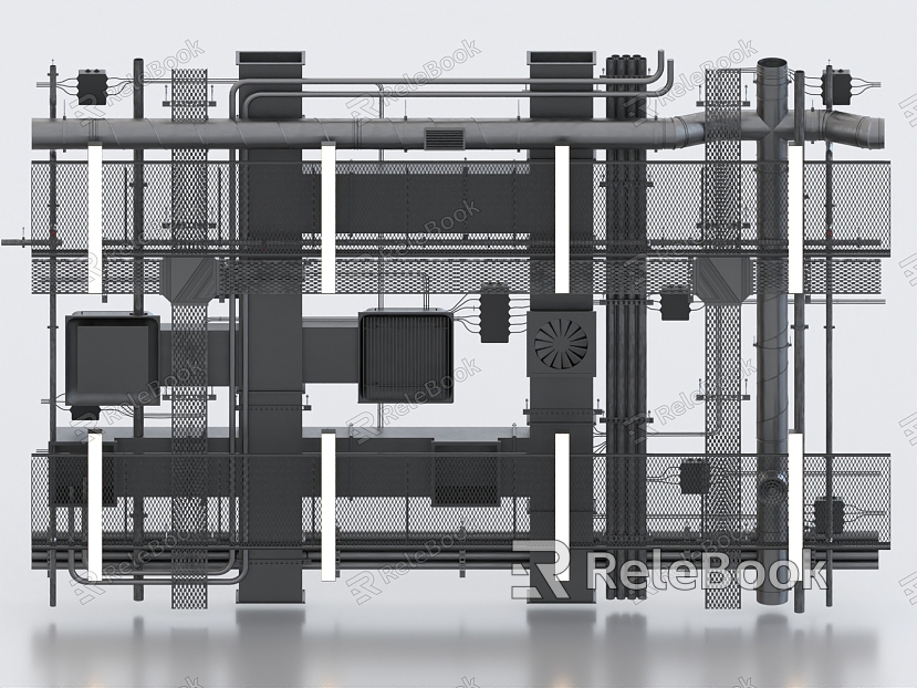 Industrial Air Duct Ceiling Air Conditioning Duct Trunking Fire Duct Air Conditioning Air Outlet Fresh Air Duct model