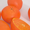 Assorted Fresh Fruits with Whole Sliced Pomegranates Plums Oranges and Scattered Kumquats
