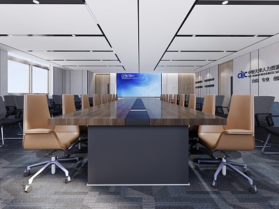 Modern Meeting Room Meeting Tables and Chairs model