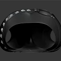 Black Leather Pants With Studded Belt And Buckle Stylish Fitted Design