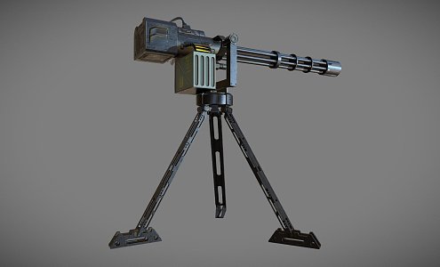 Weapon Mini Turret 3d model