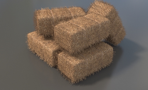 Hay stack hay stack hay stack weed stack hay stack hay stack hay stack turf low face number low model simple model game video level super realistic 3d model