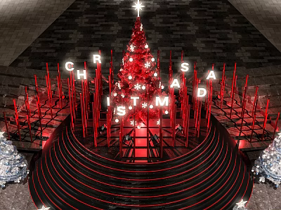 Christmas tree 3d model