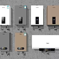 Modern Household Water Heaters With Wall Mounted Design And Various Colors