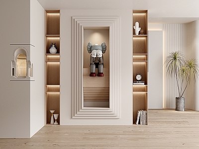 Modern Decorative Cabinet Decorative Cabinet Partition 3d model