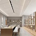 Modern Library Company Rest Area 3d model