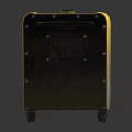 Yellow REGA DKN5500TE Diesel Generator With Portable Design And Control Panel