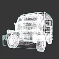 Old Vintage Rusty Truck With Classic Design Aged Exterior And Weathered Details