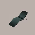 Modern Green Velvet Lounge Chair With Comfortable Design And Metal Frame