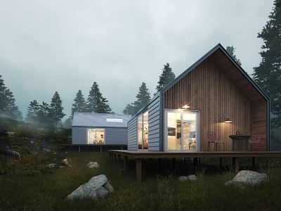 Cabin 3d model