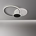 Modern Minimalist Ceiling Lights With Circular Square Ring And Linear Designs For Home Interior 3d model