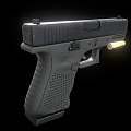 Glock 19 Gen5 Pistol 3d model