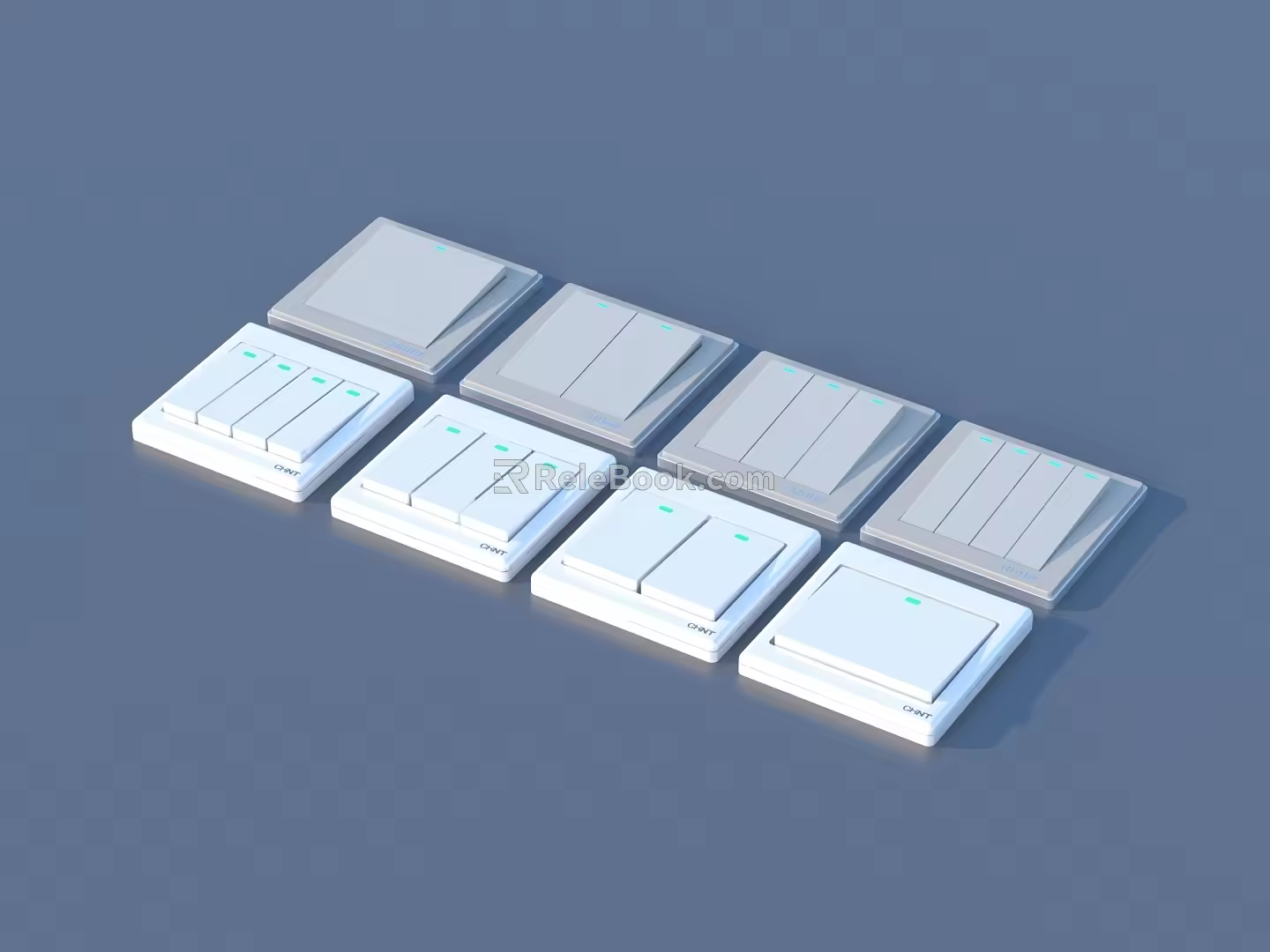 Switch socket hardware 3d model