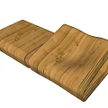 Modern Elegant Wooden Leisure Chair With Curved Design And Natural Grain