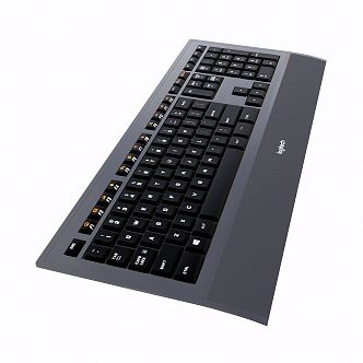 Modern Keyboard 3d model