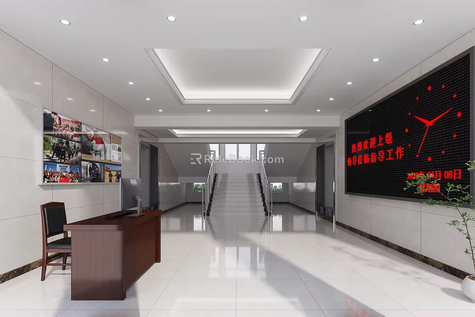 foyer 3d model