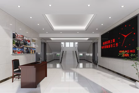 foyer 3d model