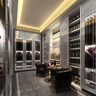 New Chinese Wine Cellar 3d model