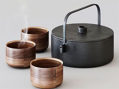 Modern Tea Set model