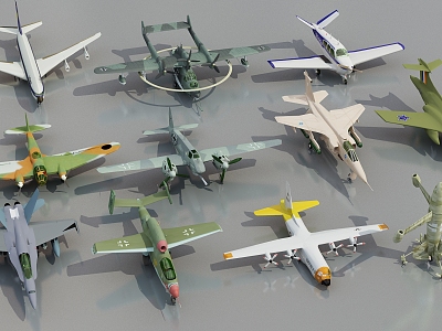 military aircraft military fighter transport aircraft military equipment model