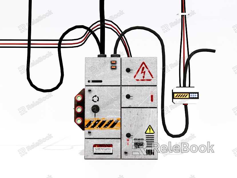 Electric control box model