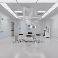 Hospital Outpatient Operating Room With Medical Equipment