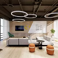 Modern Leisure Area 3d model
